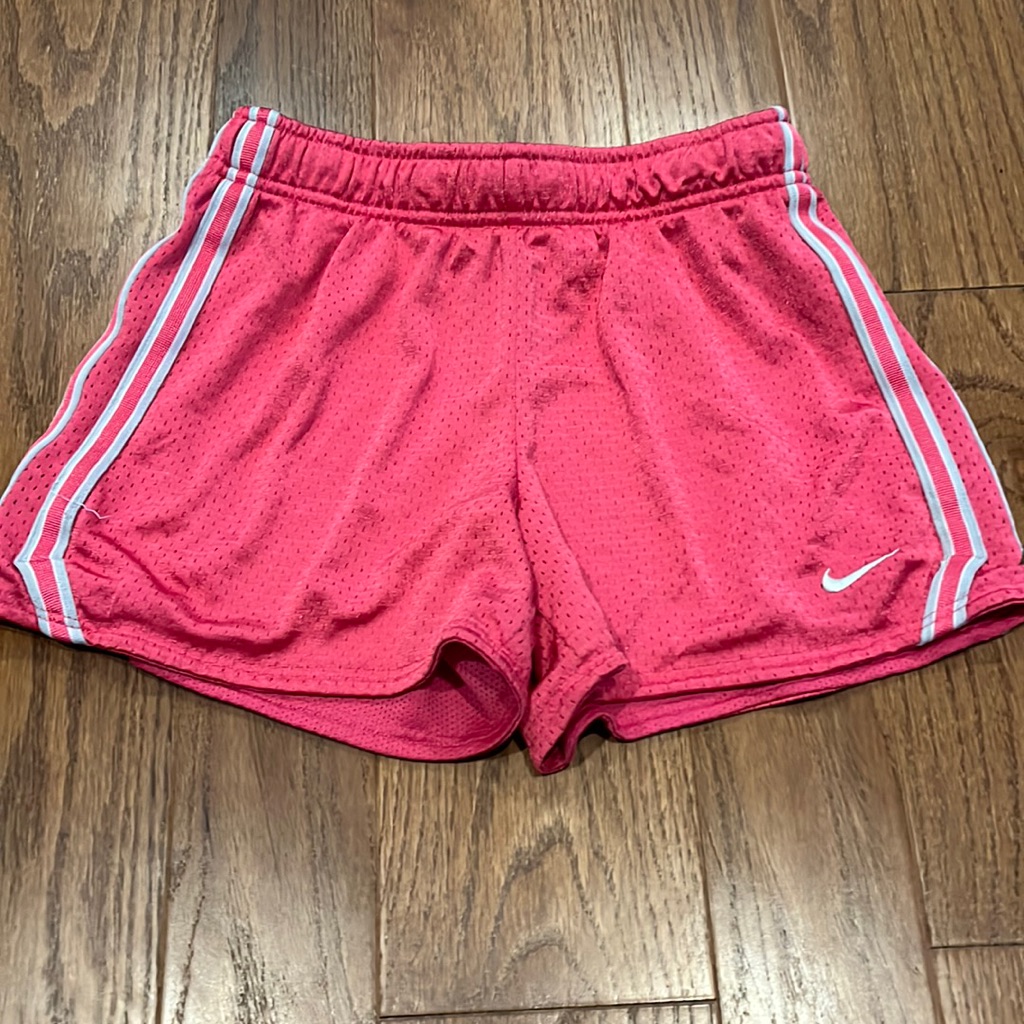 Pink Nike Athletic Shorts